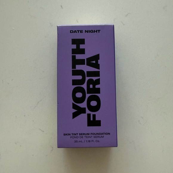 Youthforia Date Night Skin Tint Serum Foundation - 245 Light to Light Med - NWB - Picture 8 of 9